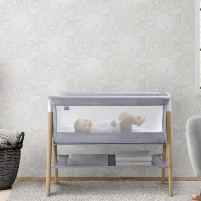 Koi by the Bed Bassinet with Natural Beechwood Legs