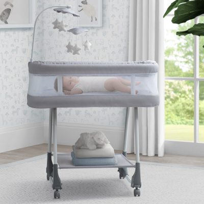 Shooting Star Rocking Bassinet with Air Flow Mesh