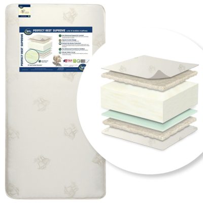 Serta® Perfect Rest® Supreme Crib and Toddler Mattress