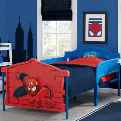 Spider-Man Plastic 3D Twin Bed