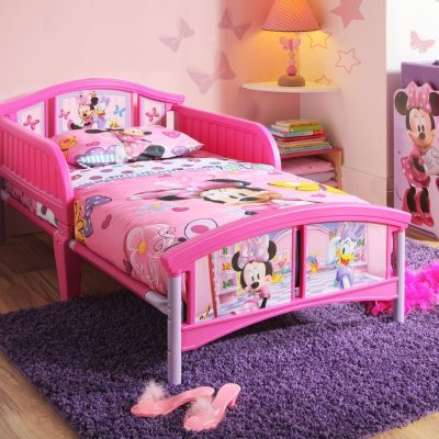 Minnie Mouse Plastic Toddler Bed