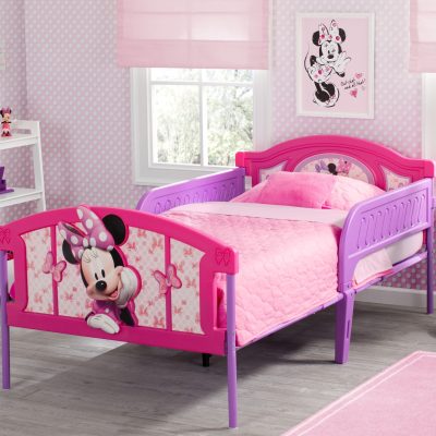 Minnie Mouse Plastic 3D Twin Bed