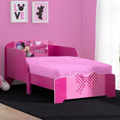 Minnie Mouse Wood Toddler Bed