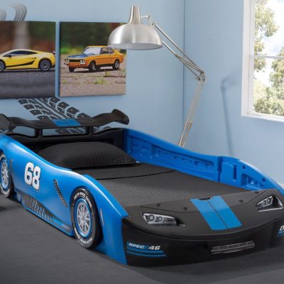 Turbo Race Car Twin Bed