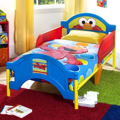 Sesame Street Plastic Toddler Bed