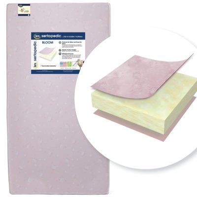 Sertapedic® Bloom Crib and Toddler Mattress