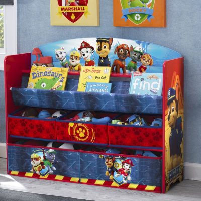 PAW Patrol Deluxe Book and Toy Organizer