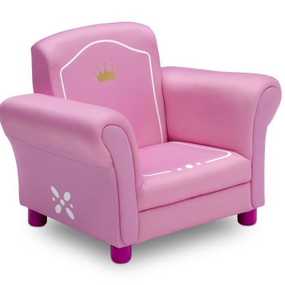 Princess Crown Kids Upholstered Chair