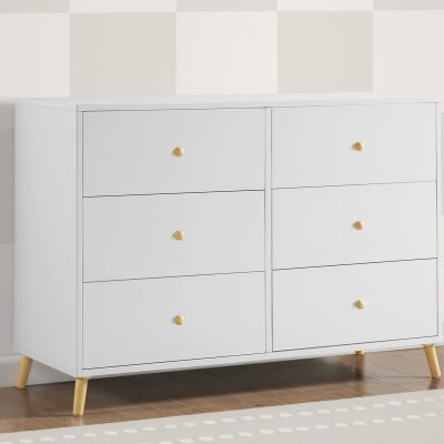 Essex 6 Drawer Dresser with Interlocking Drawers