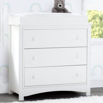 Perry 3 Drawer Dresser with Changing Top