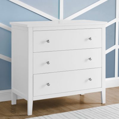 Campbell 3 Drawer Dresser with Interlocking Drawers