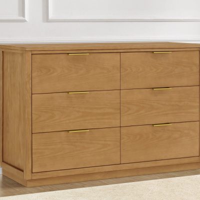 Forever 6 Drawer Dresser with Interlocking Drawers – Naturals Collection