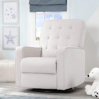 Graham Nursery Glider Swivel Recliner Featuring LiveSmart Fabric by Culp