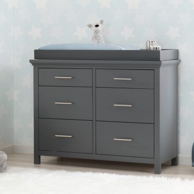 Avery 6 Drawer Dresser with Changing Top