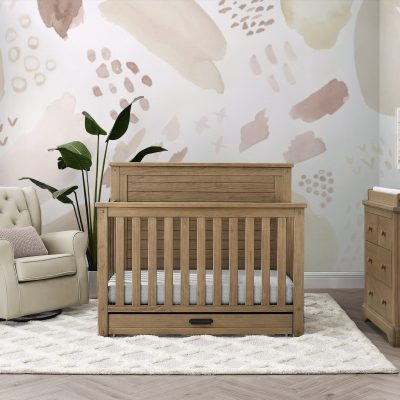 Caden 6-in-1 Convertible Crib with Trundle Drawer