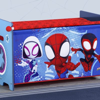 Spidey and His Amazing Friends Toy Box with Retractable Fabric Top