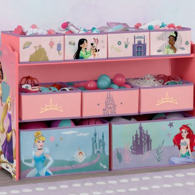 Princess Deluxe 9 Bin Design and Store Toy Organizer