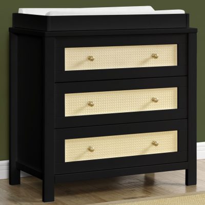 Theo 3 Drawer Dresser with Changing Top