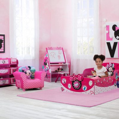 Minnie Mouse Interactive Wood Toddler Bed