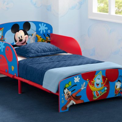 Mickey Mouse Wood & Metal Toddler Bed