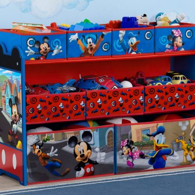 Mickey Mouse Deluxe 9 Bin Design and Store Toy Organizer