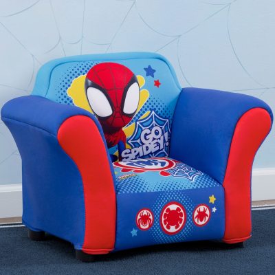 Spidey and His Amazing Friends Upholstered Chair with Sculpted Plastic Frame