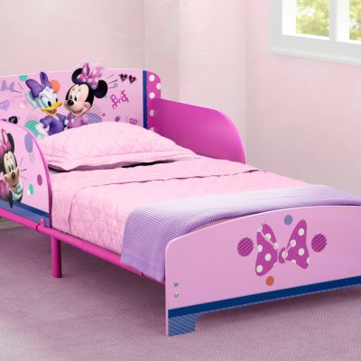 Minnie Mouse Wood & Metal Toddler Bed