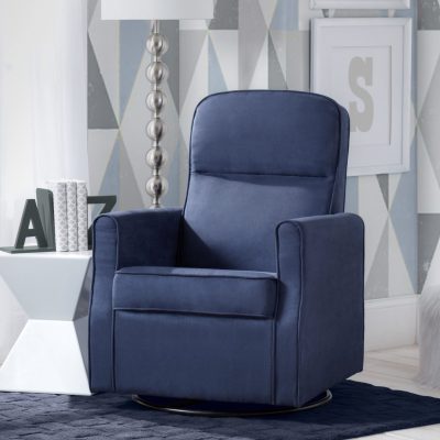 Clair Slim Nursery Glider Swivel Rocker Chair